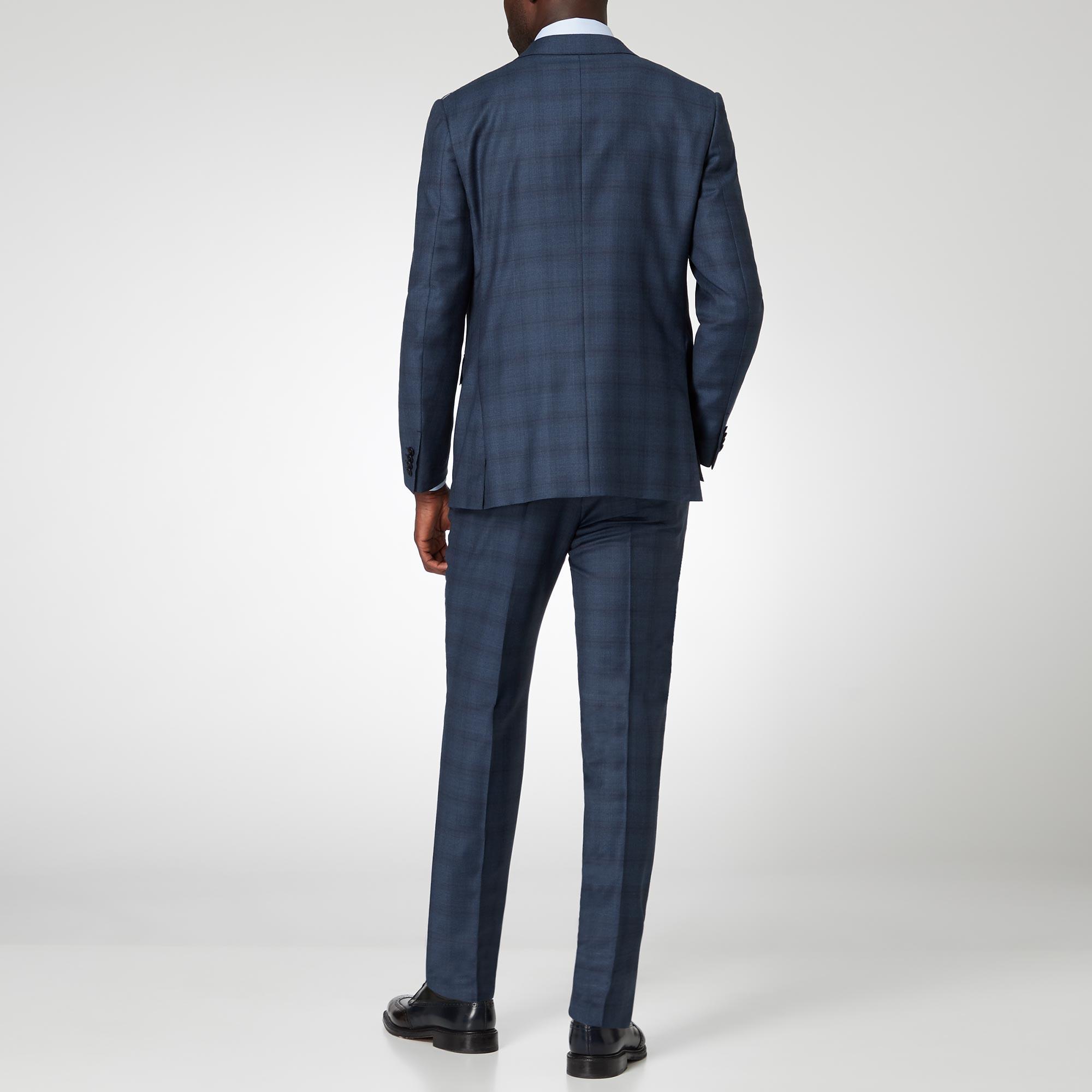 Trofeo Checked Wool Suit